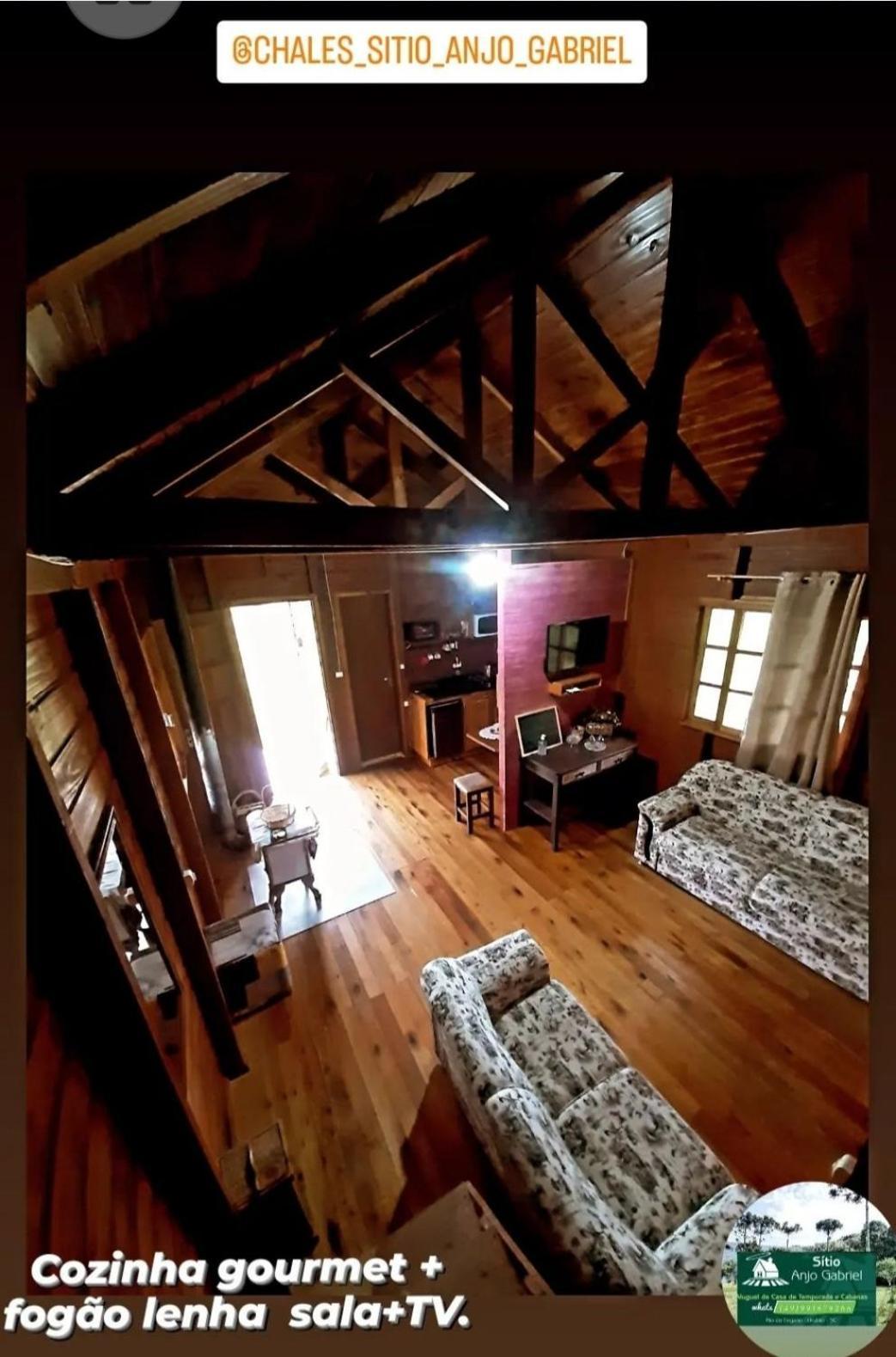 Chales Sitio Anjo Gabriel ウルビシ エクステリア 写真